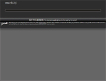 Tablet Screenshot of marki.tj