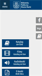 Mobile Screenshot of biblioteka.marki.pl