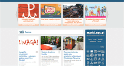 Desktop Screenshot of marki.net.pl